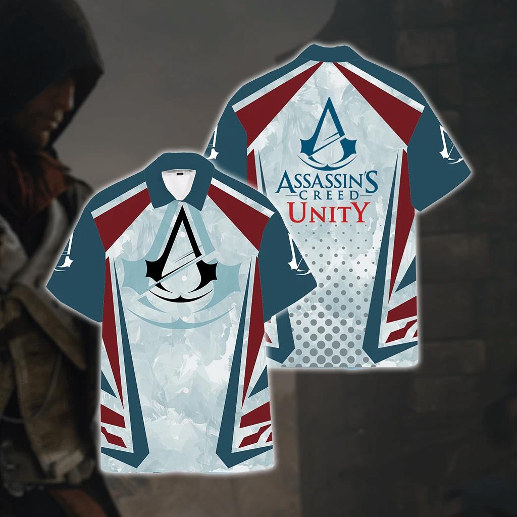 Assassin’S Creed Unity Hawaiian Shirt Assassin’S Creed Unity Hawaiian Shirt