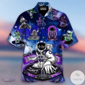 Astronaut Hawaiian Shirt