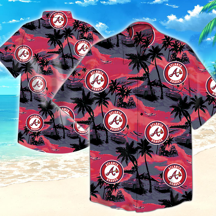 Atlanta Braves Mlb Hawaiian Shirt Summer Button Up Atlanta Braves Mlb Hawaiian Shirt Summer Button Up