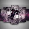 Atlanta Falcons - Team #1 - Sport 5 Panel Canvas Art Wall Decor