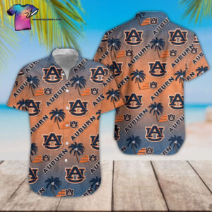 Auburn Tigers Football Team Hawaiian Shirt