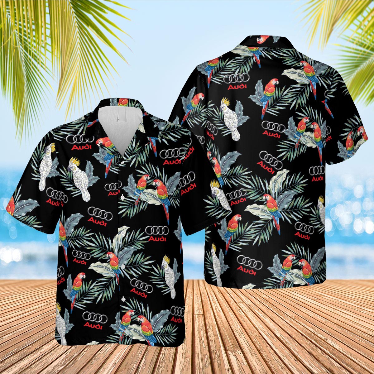 Audi Aloha Shirt Hawaiian Shirt Audi Aloha Shirt Hawaiian Shirt