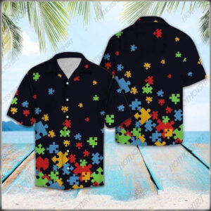 Autism Awareness Hawaiian Unisex Shirt