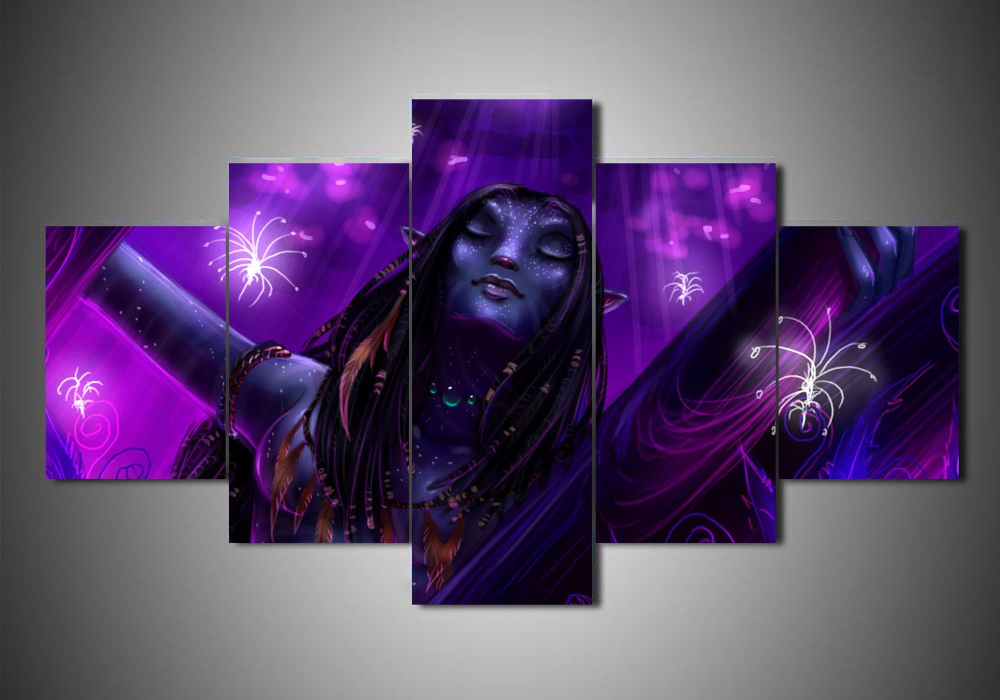 Avatar - Movie 5 Panel Canvas Art Wall Decor Avatar - Movie 5 Panel Canvas Art Wall Decor