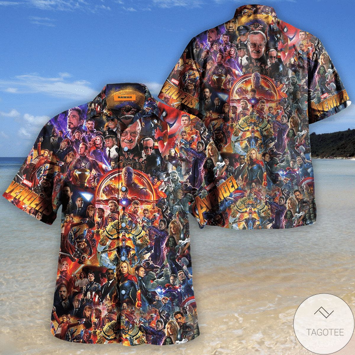Avengers I Love You 3000 Unisex Hawaiian Shirt Avengers I Love You 3000 Unisex Hawaiian Shirt