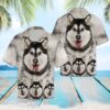 Awesome Alaskan Malamute Hawaiian Shirt Summer Button Up