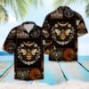 Awesome Bee Hawaiian Shirt Summer Button Up