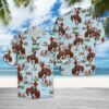 Awesome Cowboy Hawaiian Shirt Summer Button Up