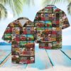 Awesome Red Tractor Farmall Hawaiian Shirt Summer Button Up