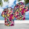 Awesome Skateboard Hawaiian Shirt Summer Button Up