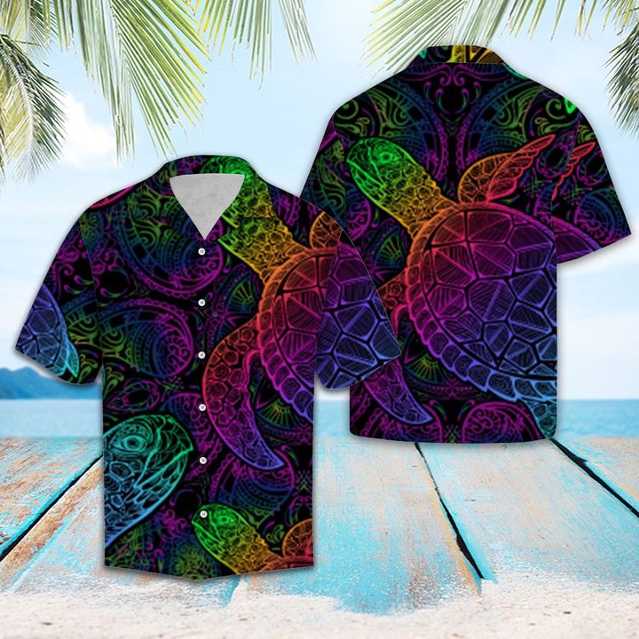 Awesome Turtle Hawaiian Shirt Summer Button Up Awesome Turtle Hawaiian Shirt Summer Button Up