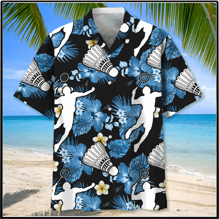 Badminton Nature Hawaiian Shirt Badminton Nature Hawaiian Shirt