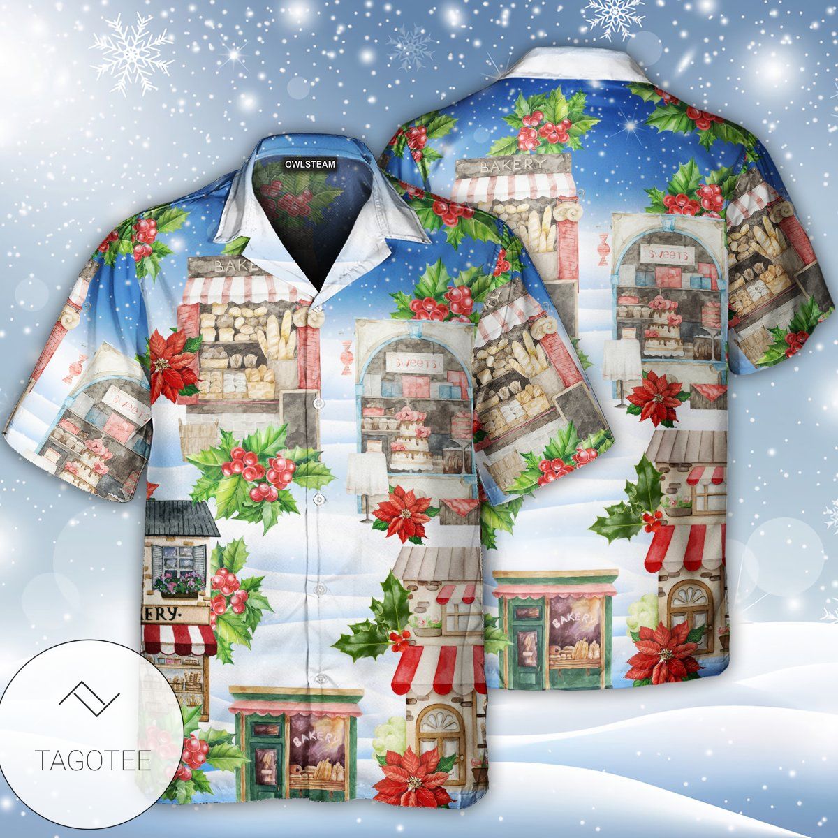 Baking Store Amazing Christmas Hawaiian Shirt Baking Store Amazing Christmas Hawaiian Shirt