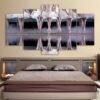 Ballerinas Ballet - Sport 5 Panel Canvas Art Wall Decor