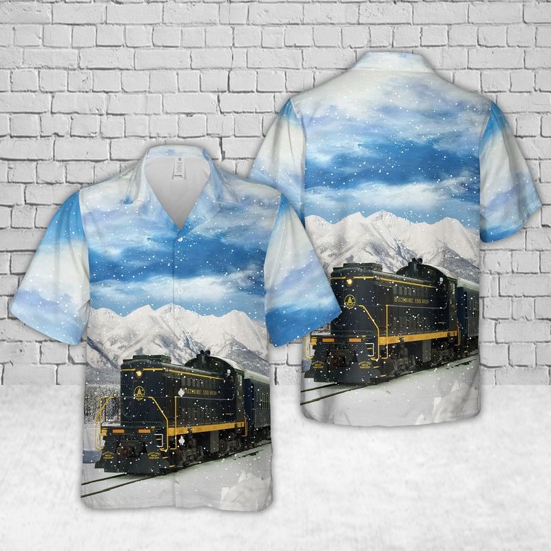 Baltimore And Ohio Railroad Hawaiian Shirt Baltimore And Ohio Railroad Hawaiian Shirt