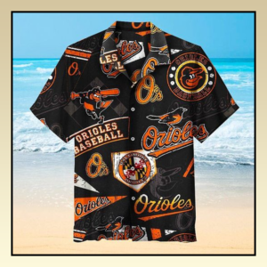 Baltimore Orioles Hawaiian Shirt