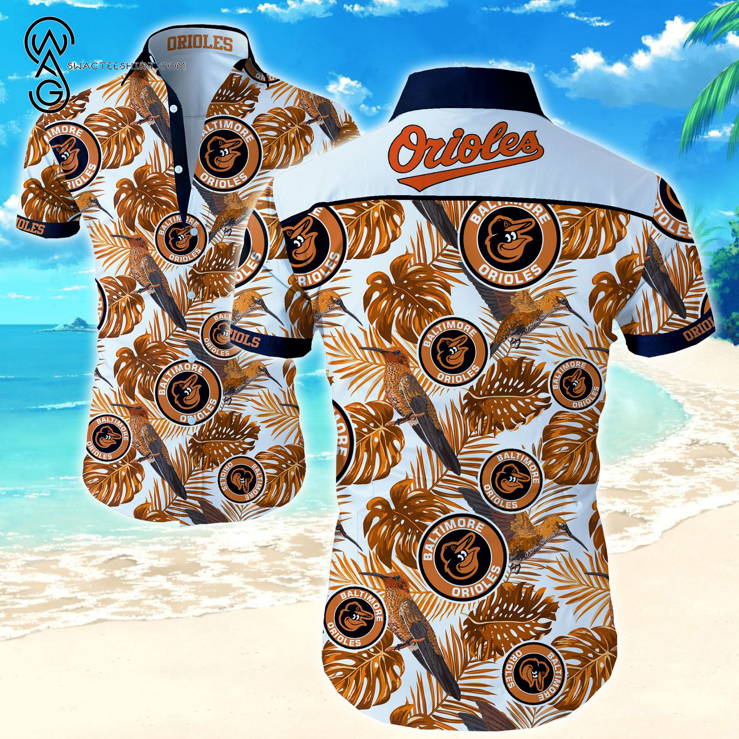 Baltimore Orioles Sport Team Hawaiian Shirt Baltimore Orioles Sport Team Hawaiian Shirt