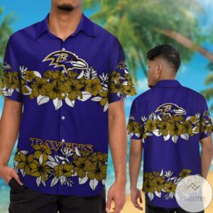 Baltimore Ravens Hawaiian Shirt
