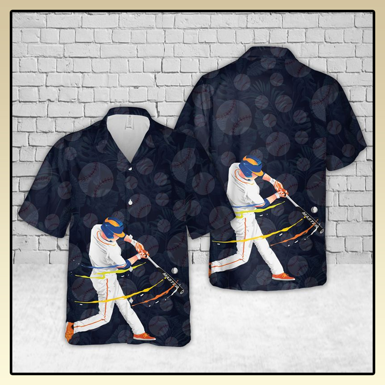 Baseball Batter Hawaiian Shirt Baseball Batter Hawaiian Shirt