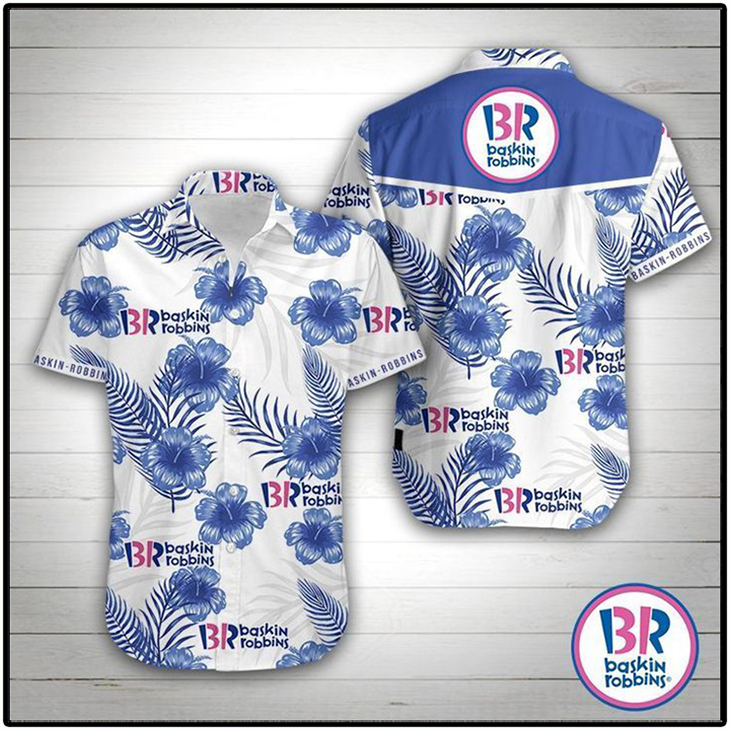 Baskin Robbins Hawaiian Shirt Baskin Robbins Hawaiian Shirt