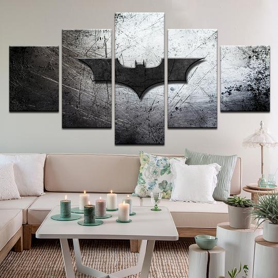 Batman 11 - Dc 5 Panel Canvas Art Wall Decor Batman 11 - Dc 5 Panel Canvas Art Wall Decor