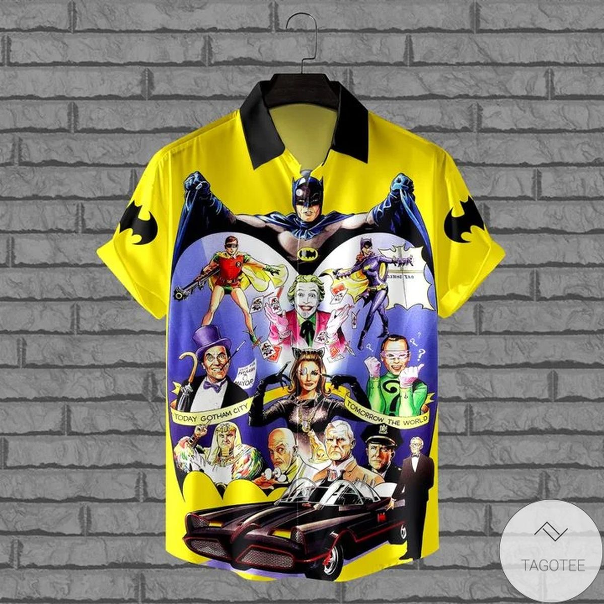 Batman 1966 Anniversary Hawaiian Shirt Batman 1966 Anniversary Hawaiian Shirt