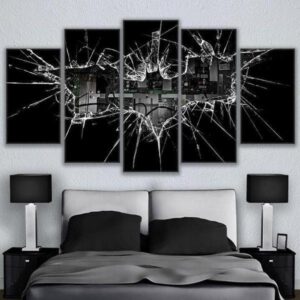 Batman 2 - Dc 5 Panel Canvas Art Wall Decor