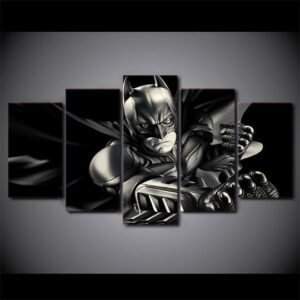 Batman 8 - Dc 5 Panel Canvas Art Wall Decor
