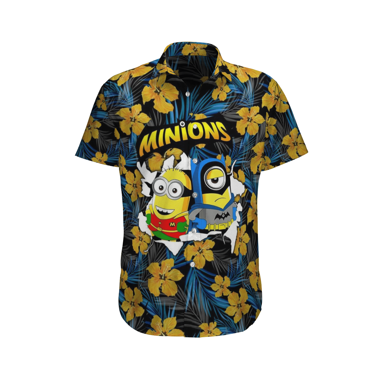 Batman Minions Hawaiian Shirt Batman Minions Hawaiian Shirt