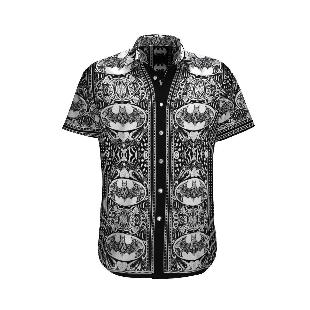 Batman Pattern Hawaiian Shirt Batman Pattern Hawaiian Shirt