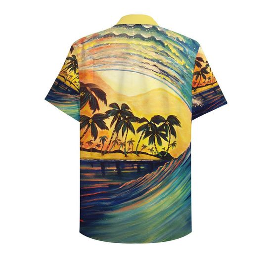 Batman Surfing Hawaiian Shirt Batman Surfing Hawaiian Shirt