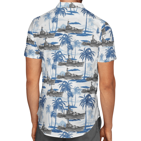 Battle Class Destroyer Hawaiian Shirt- Limited Edition Battle Class Destroyer Hawaiian Shirt- Limited Edition
