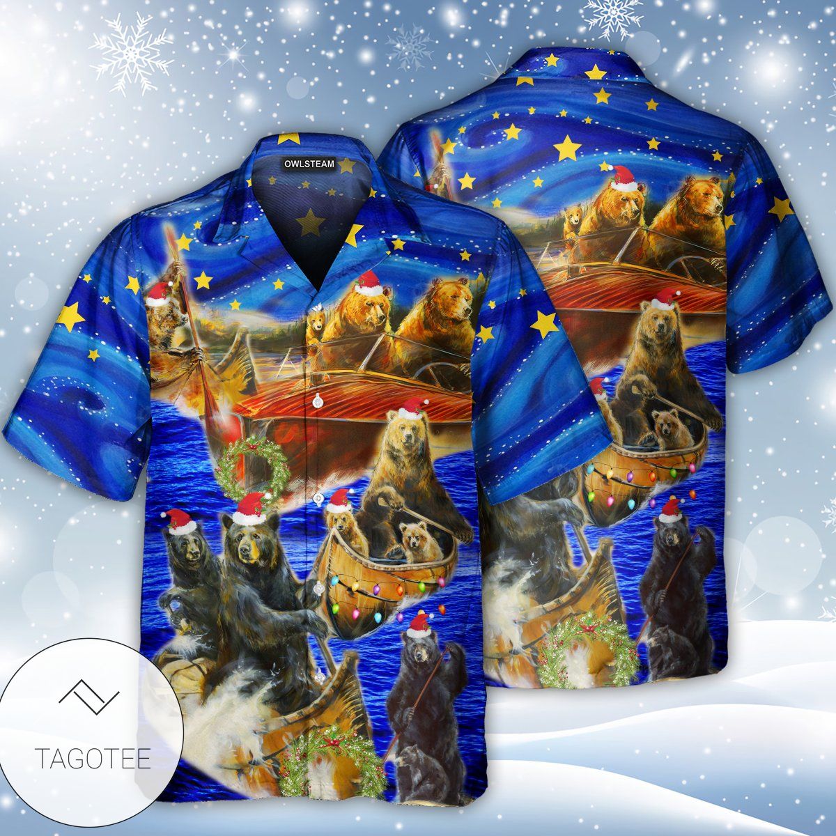 Bear Floats Boats Edition Merry Christmas Hawaiian Shirt Bear Floats Boats Edition Merry Christmas Hawaiian Shirt