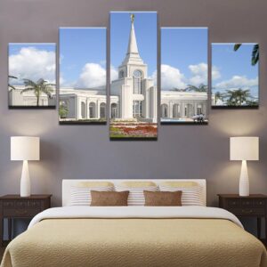Beautiful Fort - Nature 5 Panel Canvas Art Wall Decor