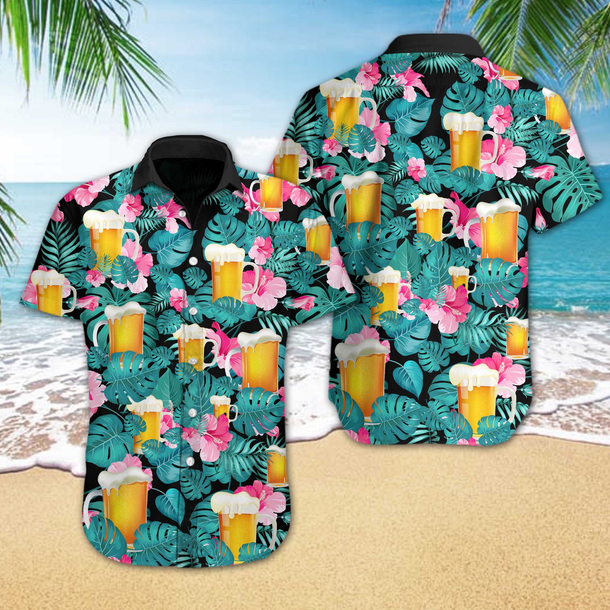 Beer Tropical Hawaiian Shirt Beer Tropical Hawaiian Shirt