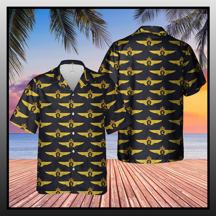 Belgian Air Force Badges Hawaiian Shirt Belgian Air Force Badges Hawaiian Shirt