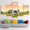 Betsy In The Morning - Animal 5 Panel Canvas Art Wall Decor