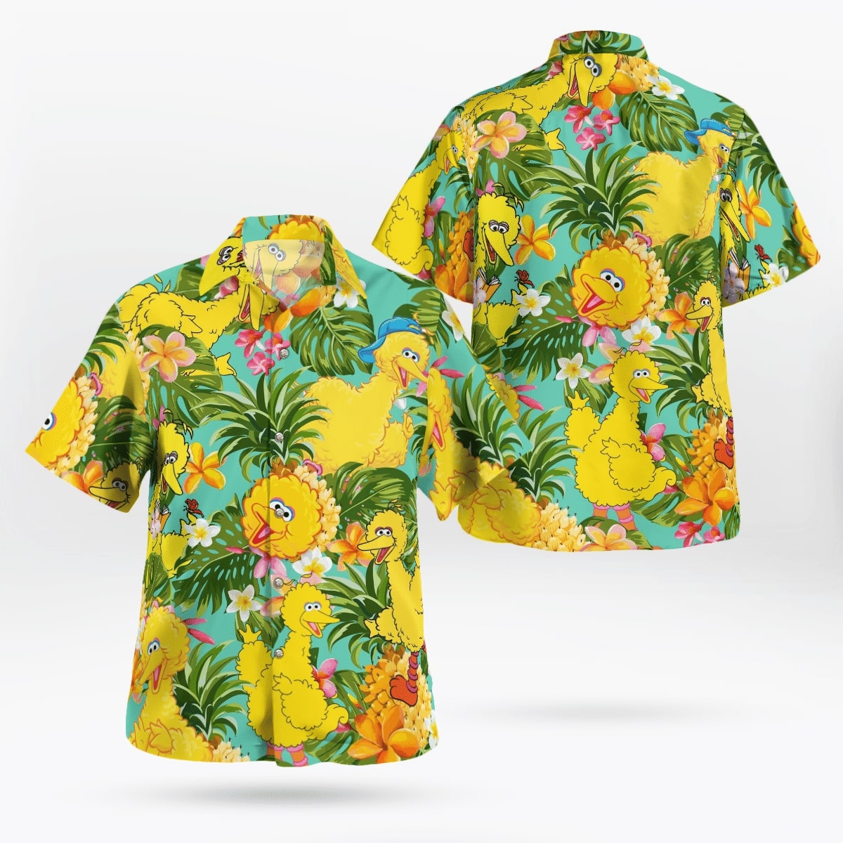 Big Bird Tropical Hawaiian Shirt Big Bird Tropical Hawaiian Shirt