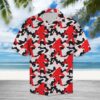 Bigfoot Camo Hawaiian Shirt Summer Button Up