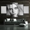Billie Eilish - Famous Person 5 Panel Canvas Art Wall Decor