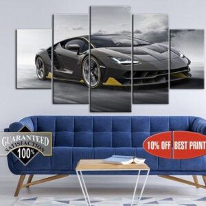 Black Lamborghini