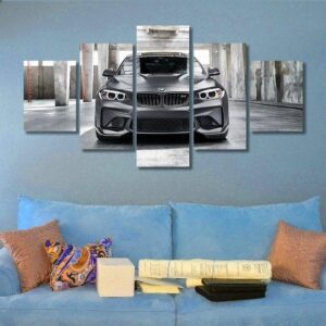 Bmw M2 02 - Automative 5 Panel Canvas Art Wall Decor