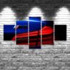 Bmw M5 - Automative 5 Panel Canvas Art Wall Decor