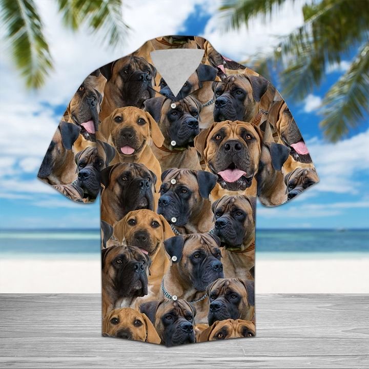 Boerboel Hawaiian Shirt Summer Button Up Boerboel Hawaiian Shirt Summer Button Up
