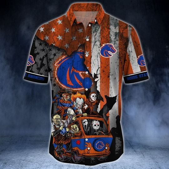 Boise State Broncos Summer Hawaiian Shirt Boise State Broncos Summer Hawaiian Shirt