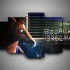 Bojack Horseman 2 - Movie 5 Panel Canvas Art Wall Decor