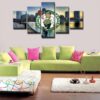 Boston Celtics Team Sport - Sport 5 Panel Canvas Art Wall Decor
