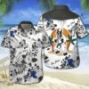 Boston Terrier Jiu Jitsu Hawaiian Shirt Summer Button Up