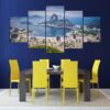 Brazil Rio DE Janeiro - Nature 5 Panel Canvas Art Wall Decor