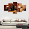 Brew Tasting - Kitchen 5 Panel Canvas Art Wall Decor
